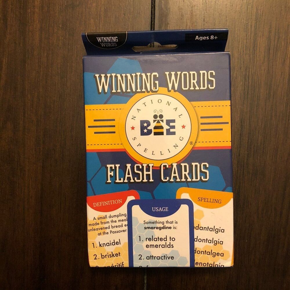 Educational Spelling Flash Cards